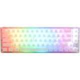 Ducky One 3 SF Aura White RGB mechanisch toetsenbord Wit, US lay-out (QWERTY), Cherry MX Brown, 65%, ABS Double Shot, hot swap