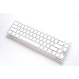 Ducky One 3 SF Aura White RGB mechanisch toetsenbord Wit, US lay-out (QWERTY), Cherry MX Brown, 65%, ABS Double Shot, hot swap