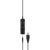 EPOS | Sennheiser SC 75 USB MS headset Zwart, USB