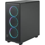 Fractal Design Epoch RGB midi tower behuizing Zwart | 2x USB-A | 1x USB-C | RGB | Tempered Glass