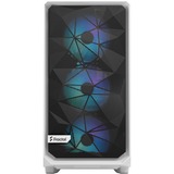 Fractal Design Meshify 2 RGB White TG Clear Tint midi tower behuizing Wit | 3x USB-A | Window