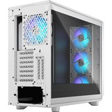 Fractal Design Meshify 2 RGB White TG Clear Tint midi tower behuizing Wit | 3x USB-A | Window