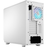 Fractal Design Meshify 2 RGB White TG Clear Tint midi tower behuizing Wit | 2x USB-A | 1x USB-C | Window