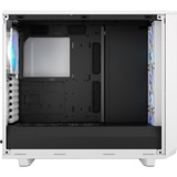 Fractal Design Meshify 2 RGB White TG Clear Tint midi tower behuizing Wit | 2x USB-A | 1x USB-C | Window