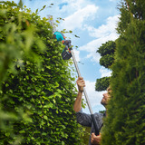 GARDENA AccuGrasschaar Set PowerCut 18V P4A Solo Grijs/turquoise, 14752-55, accu en oplader niet inbegrepen