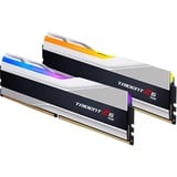 G.Skill 32 GB DDR5-8000 Kit werkgeheugen Zilver/zwart, F5-8000J3848H16GX2-TZ5RS, Trident Z5 RGB, XMP 3.0