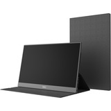HKC V16 Portable Monitor 15.6"  Zwart, 1x HDMI, 2x USB-C, sound