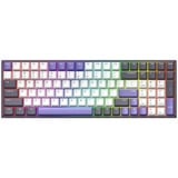 Iqunix F97 Lavandin Wireless Mechanical Keyboard Lavendel, US lay-out (QWERTY), Cherry MX Brown, 96%, RGB leds, Hot-swappable, PBT, 2.4GHz | Bluetooth 5.1 | USB-C