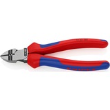 KNIPEX Afstrip-zijsnijtang 14 22 160 kniptang Rood/blauw, Lengte 160mm, VDE-getest