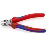 KNIPEX Afstrip-zijsnijtang 14 22 160 kniptang Rood/blauw, Lengte 160mm, VDE-getest