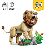 LEGO Creator 3-in-1 - Wilde dieren: majestueuze leeuw Constructiespeelgoed 31386