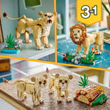 LEGO Creator 3-in-1 - Wilde dieren: majestueuze leeuw Constructiespeelgoed 31386