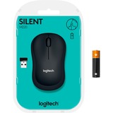 Logitech B220 SILENT muis Zwart, 1000 dpi