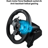 Logitech G920 Driving Force gaming stuur Zwart, Pc, Xbox One