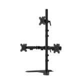 Neomounts DS45-600BL2-1 Monitorstandaard voor drie schermen 10-32" monitorarm Zwart