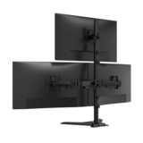 Neomounts DS45-600BL2-1 Monitorstandaard voor drie schermen 10-32" monitorarm Zwart
