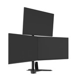 Neomounts DS45-600BL2-1 Monitorstandaard voor drie schermen 10-32" monitorarm Zwart