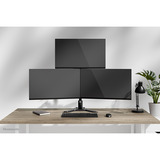 Neomounts DS45-600BL2-1 Monitorstandaard voor drie schermen 10-32" monitorarm Zwart