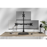 Neomounts DS45-600BL2-1 Monitorstandaard voor drie schermen 10-32" monitorarm Zwart
