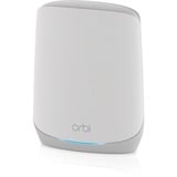 Netgear ORBI RBS760 Tri-band Mesh WiFi 6 Systeem Satelliet mesh access point Wit, Dekking tot 125 m²