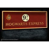 Noble Collection Harry Potter: Hogwarts 9 3-4 Sign decoratie Donkerrood