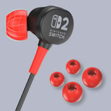PowerA Bedrade oordopjes voor Nintendo Switch 2 in-ear  Zwart/rood, Nintendo Switch 2, Nintendo Switch, Nintendo Switch - OLED Model, Nintendo Switch Lite