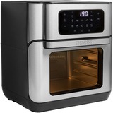 Princess 182065 Airfryer Oven heteluchtfriteuse Zilver/zwart, 10 liter