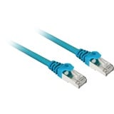 Sharkoon Patchkabel SFTP, RJ-45 met Cat.7a Blauw, 5 meter, Ruwe kabel