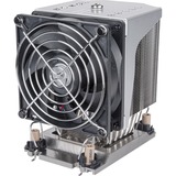 SilverStone XE04-4189 cpu-koeler Zilver/zwart, 4-pin PWM