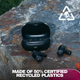 Skullcandy Smokin’ Buds True Wireless Earbuds  headset Zwart, Bluetooth