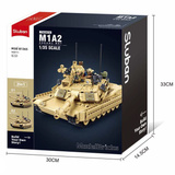 Sluban ModelBricks - M1A2 TUSK2S Constructiespeelgoed Schaal 1:35
