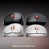 SteelSeries Sensei Pro gaming muis Zwart, 100 - 42.000 DPI, 8K, UWB / 6 GHz