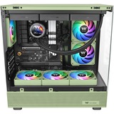 Thermaltake CT120 EX Reverse ARGB Sync PC Cooling Fan Matcha Green (3-Fan Pack) case fans Lichtgroen, 3 stuks, 120 x 120 x 25 mm, PWM