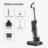 Tineco Floor One S7 Flashdry Pet nat- en droogstofzuiger & vloerreiniger nat- en droogzuiger Zwart/wit, Stofzuigen en dweilen | oplaadbaar | iLoop Smart Sensor | FlashDry | app