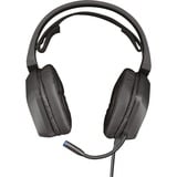 Trust GXT 450 Blizz RGB 7.1 Surround  over-ear gaming headset Zwart, RGB leds