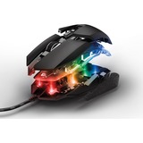 Trust GXT 950 Idon Illuminated Gaming Mouse Zwart, 500 - 6000 Dpi, RGB leds