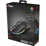 Trust GXT 950 Idon Illuminated Gaming Mouse Zwart, 500 - 6000 Dpi, RGB leds