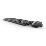 Trust ODY Wireless Silent Keyboard and Mouse Set, desktopset Zwart, US lay-out, Membraan