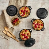 Victoria Mini Cocotte 0,22 liter, Enameled bak-/braadpan Zwart