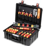 Wiha Wiha Tool Case Basic Set L electric 34pc gereedschapsset Rood/geel