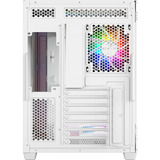 XYZ PC Gear Tesseract X midi tower behuizing Wit | 2x USB-A | 1x USB-C | Tempered Glass