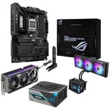 ALTERNATE Upgrade Kit ROG CROSSHAIR X870E DARK HERO + RTX 5080 ROG ASTRAL GAMING OC + ROG Ryuo IV SLC 360 ARGB + ROG Thor Platinum III 1200 watt Moederbord, Grafische kaart, Waterkoeling, Voeding