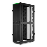 APC NetShelter SX Gen 2 AR3100B2, 42U server rack Zwart/groen, 60(b) x 199,1(h) x 107(d) cm, met zijkanten