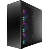ARCTIC Xtender (Mirror Black) midi tower behuizing Zwart | 2x USB-A | 1x USB-C | RGB | Tempered Glass