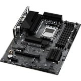 ASRock B650 PG LIGHTNING socket AM5 moederbord Zwart/grijs, RAID, 2.5 Gb- LAN, Sound, ATX