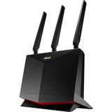 ASUS 4G-AC86U router Zwart/rood
