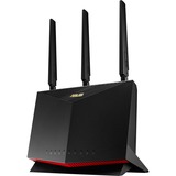 ASUS 4G-AC86U router Zwart/rood