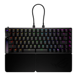ASUS ROG Falcata RGB mechanisch gaming toetsenbord Zwart, US lay-out (QWERTY), ROG HFX V2, 75%, 75%, RGB, USB-C / 2.4GHz / Bluetooth 5.0