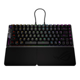 ASUS ROG Falcata RGB mechanisch gaming toetsenbord Zwart, US lay-out (QWERTY), ROG HFX V2, 75%, 75%, RGB, USB-C / 2.4GHz / Bluetooth 5.0