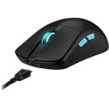 ASUS ROG Harpe Ace Aim Lab Edition gaming muis Zwart, 100 - 36.000 dpi, USB 2.0, 2,4 GHz, Bluetooth, RGB leds